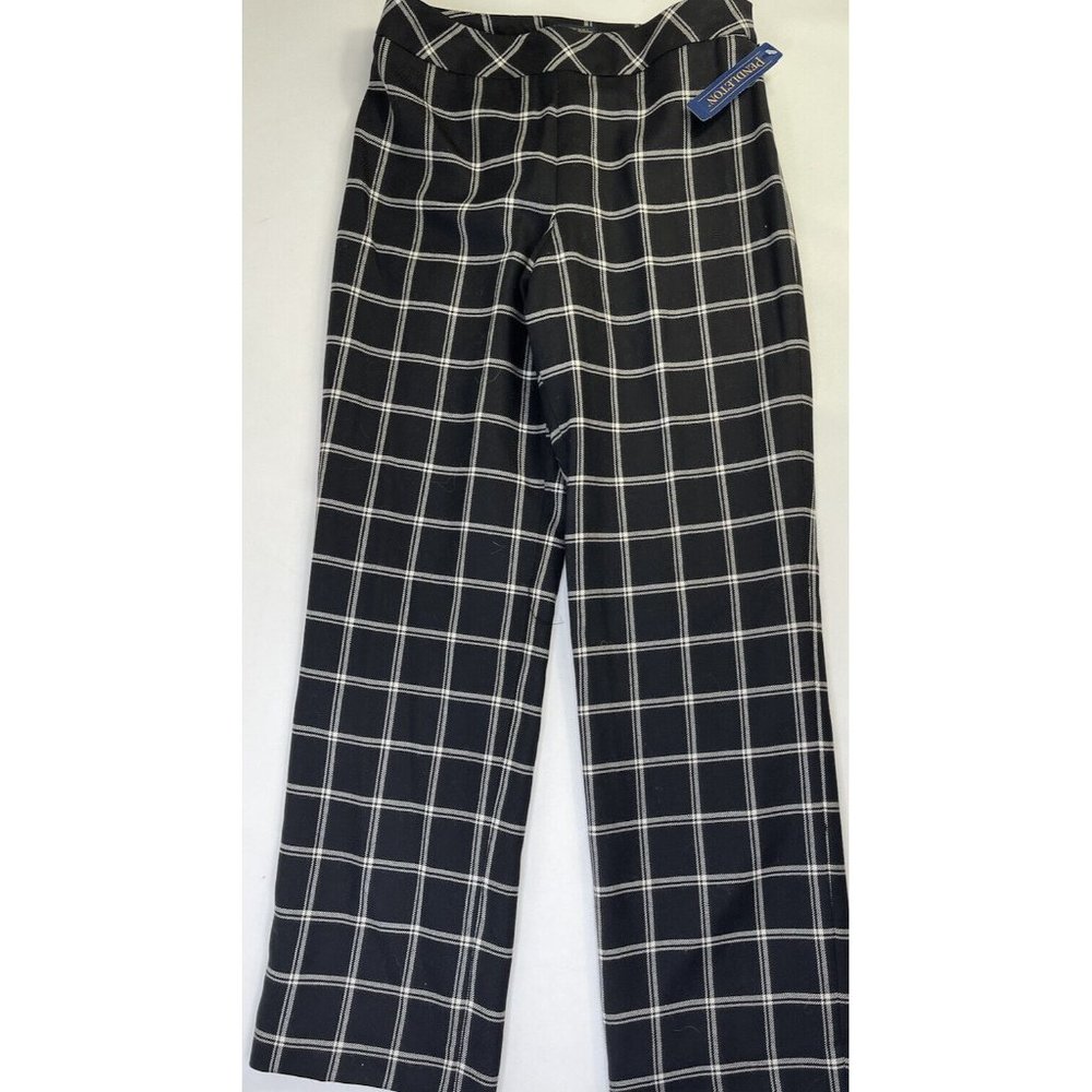 New Pendleton Wool Darcy Windowpane Plaid Trouser… - image 3
